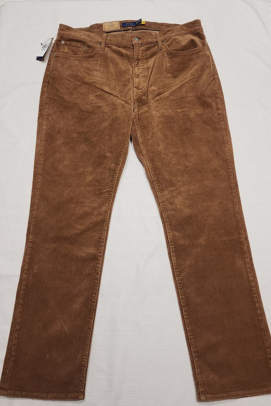 Polo Ralph Lauren classic fit corduroy pants W40'' X L48'' NWT